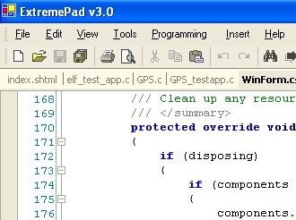 Click for full screenshot of ExtremePad 3.0